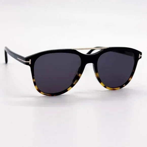 NEW TOM FORD SUNGLASSES DAMIAN-02 TF1098 05A BLACK UNISEX  display picture 1